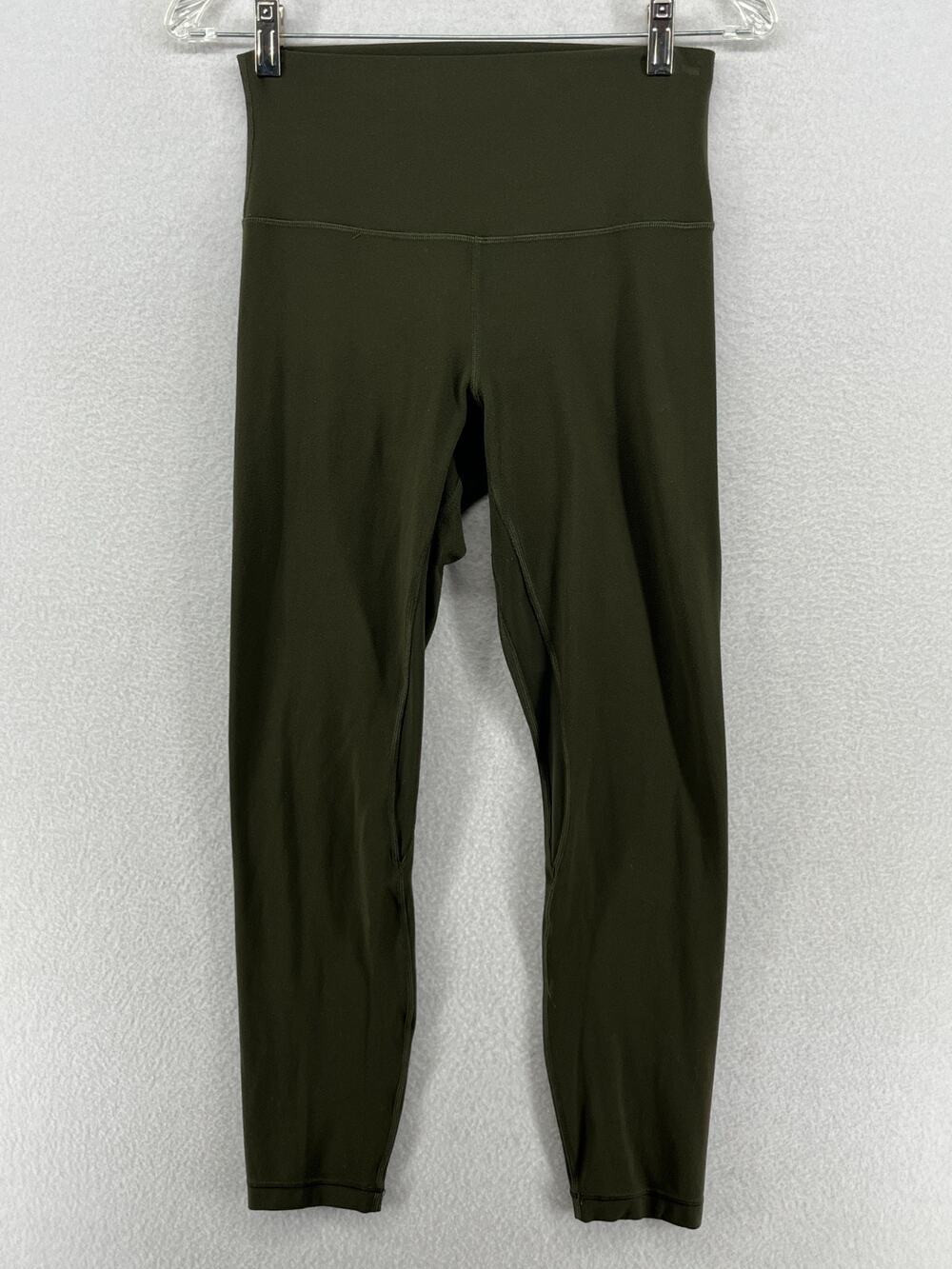 LULULEMON Leggings 6 Align Pant II 25" High Rise Yoga Performance Olive Green